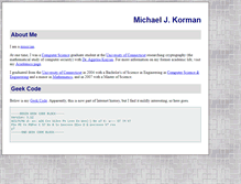 Tablet Screenshot of mkorman.org